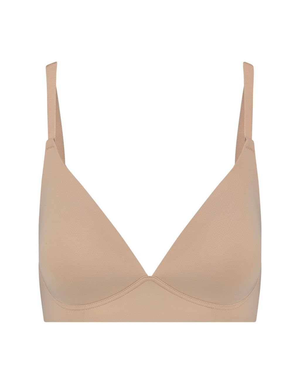 Bye Bra Women's Beige Wire Free Bra Top For Sculpting Seamless Comfort Shapewear Bra, Invisible Smooth Fit, Strong Support, & Black S-Xxl (, M)