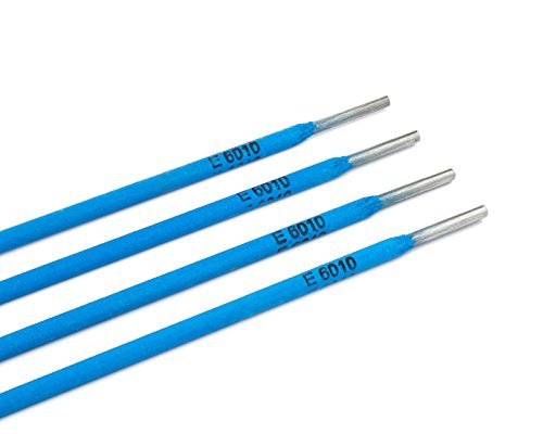 Blue Demon 6010 x 1/8" x 14" x 1# Tubo de acero al carbono para soldadura de tubería electrodo
