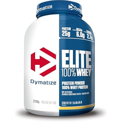 Dymatize Elite 100% Whey Banane 2170g Cover