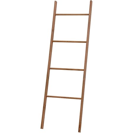 Amazon ラダーラック ハンガーラック ラダーハンガー はしごラック 棚 木製 天然木 北欧 おしゃれ ナチュラル ハンガーラック オンライン通販