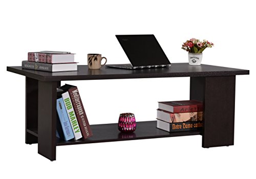 Image of DeckUp Cove-S Engineered Wood Coffee Table (Dark Wenge, Matte Finish)