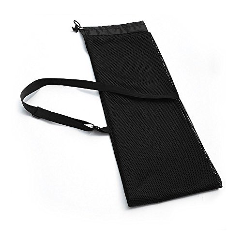 Saco de remo, Andoer Malha com cordão para caiaque Saco de remo para canoas e eixo dividido Tampa pa