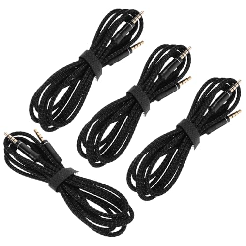 Cable de audio jack 3.5 mm macho a macho 1.5 m miniatura 1