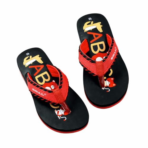 Image of Kids' Flip Flop Slippers, soft and Lightweight sole, Super Flexible, Comfortable & Arch Support, Durable Indoor and Outdoor Slippers