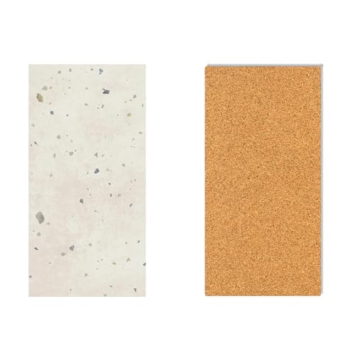Image of Allure Luxury Vinyl Tile Flooring, 22 Mil Wear Layer, Perfect Parfait Terrazzo 12 inch x 24 inch, 6.5 mm Thick Vinyl Tiles with Click and Lock Installation, 1 Box 23.56 sqft