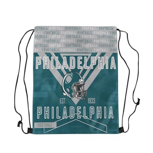 jejeloiu Football Sports Drawstring Sackpack 13