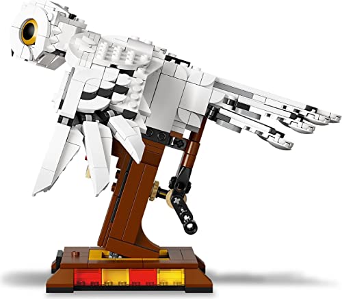 Image of Lego 75979 Harry Potter Hedwig Moving Wings Owl Building Toy Collectible Display Model
