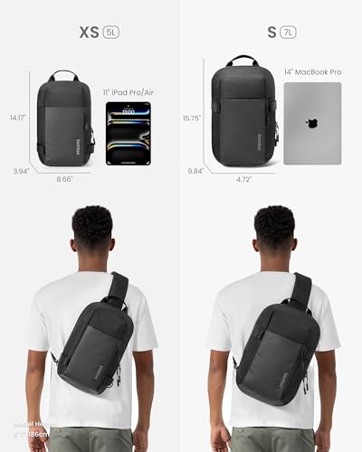 tomtoc 7L Sling Backpack for MacBook