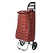 Produktbild Casa&Casa Einkaufstrolley mit Schottenkaro, 45 l, großes Fassungsvermögen, eleganter und Faltbarer Einkaufswagen für Lebensmittel, 2 Räder, Thermoauskleidung, maßgeschneiderte Designs