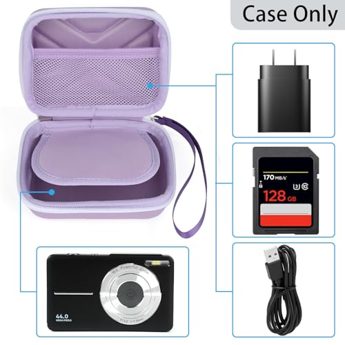 Funda para cámara digital BLK8IGHT color púrpura miniatura 3