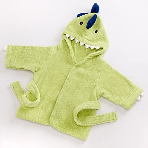 Baby Aspen "Splash-A-Saurus Dinosaur Hooded Towel Robe, 0-9 Months #TOP2
