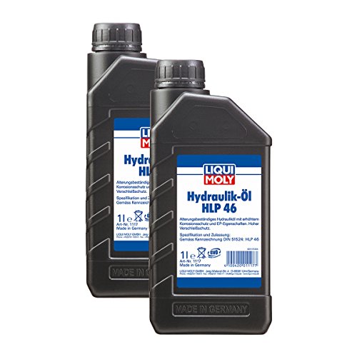 2x LIQUI MOLY 1117 Hydrauliköl HLP 46 1L