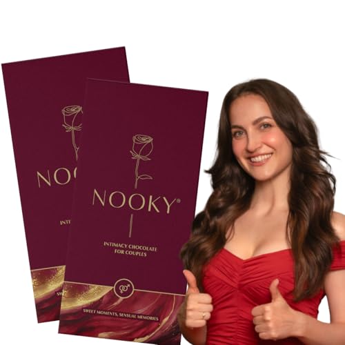 Nooky Premium Dark Chocolate for Men & Women (Pack of 2) | Dark Chocolate For Uplifting Mood | Best Gift Set For Men & Women | Ideal For Men & Women,Vegan & Gluten-free Delight