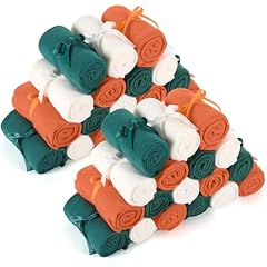 Green, Orange, Beige