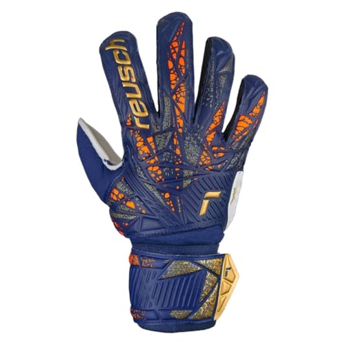 Gants de gardien Reusch Attrakt Solid avec paume anti-abrasion pour terrain synthétique