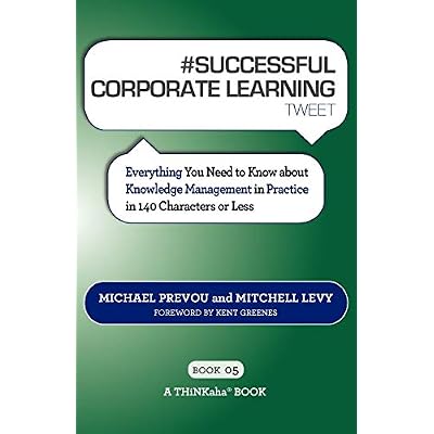 # SUCCESSFUL CORPORATE LEARNING tweet Book05