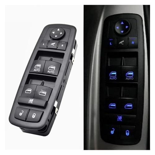 Interrupteur lève-vitre Dodge Ram bouton pour confort de conduite en pick-up - 5