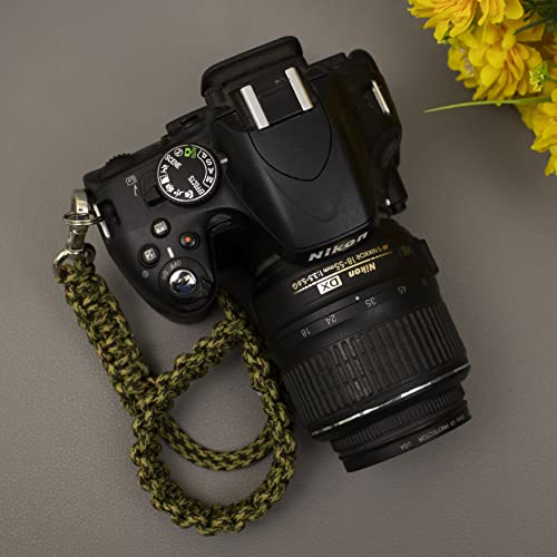 Image of Paracord Wrist | Camera Strap for Robust Hand Grip To Hold All DSLR Camera | Heavy gear | Binocular -Alloy camera strap