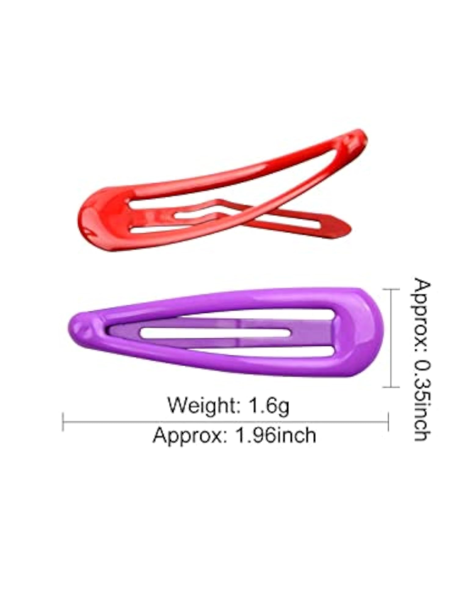 30 Pcs Ba's Snap Tic Tac Hairclips, Kids Accessories