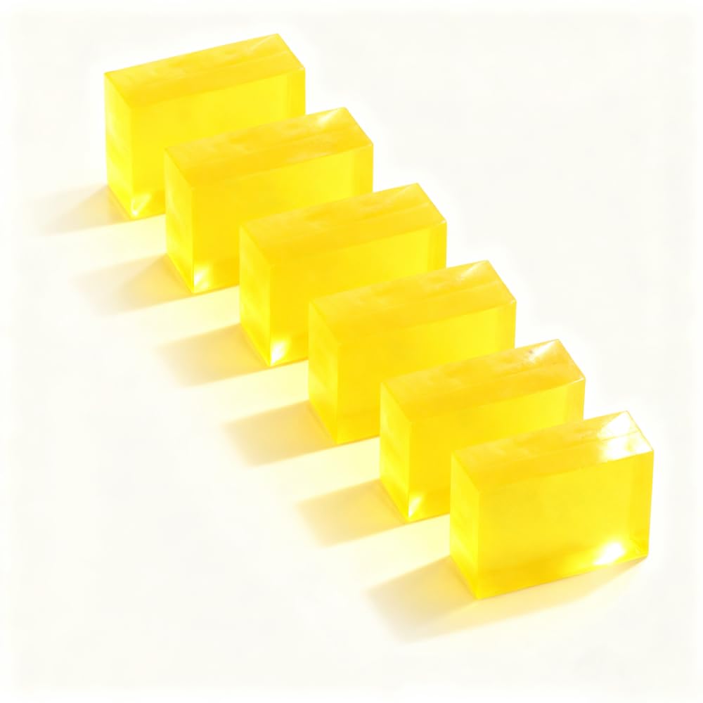 Honey Handmade Soap 3 53 oz 100g Bar Pack of 6-3-in-1 Body Hand and Face Cleanser for Clean