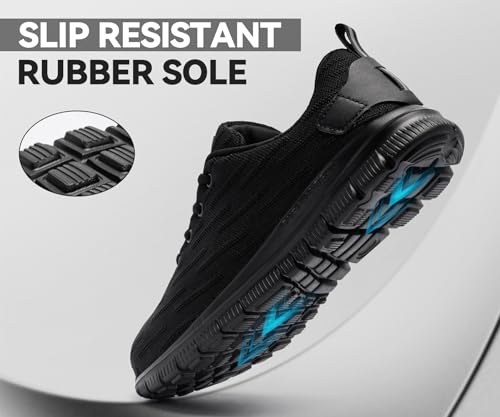Image of DYKHMILY Steel Toe Shoes for Men Women Safety Work Shoes Zapatos de Trabajo