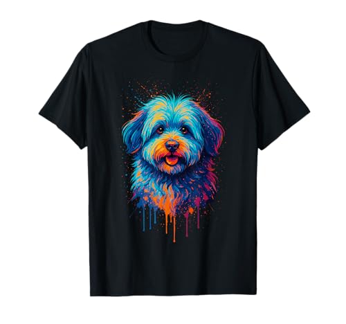 Colorful Coton de Tulear T-Shirt