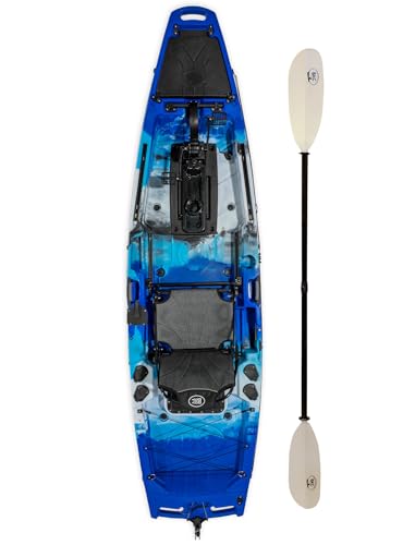Brooklyn 10.5 Pro Single Pedal Kayak (PK11) (Blue camo)