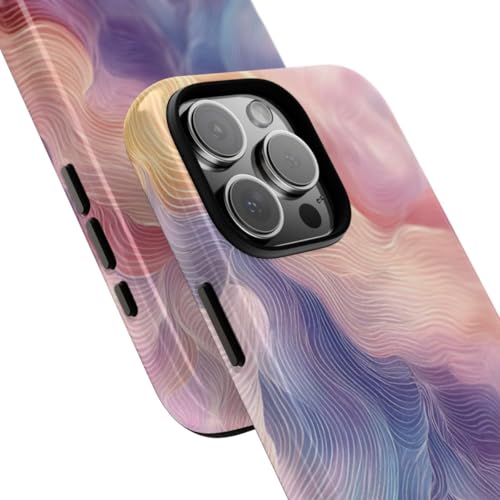Evitez les rayures sur votre iPhone 16 Pro Max avec cette coque vagues - 2