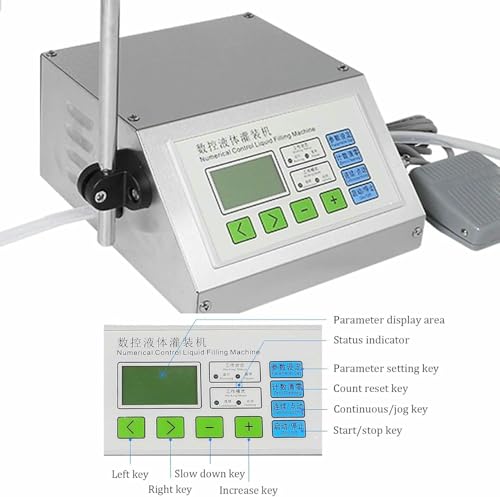 Machine de remplissage de liquide en acier inoxydable à commande numérique stable - 5