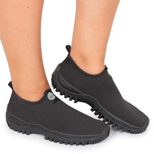 Sapatilha Aquática Esportiva Neoprene Tenis Naútico Flexivel Leve Antiderrapante Híbrido Pesca Cacho