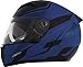 THH Helmets TS-80 Adult Street Motorcycle Helmet - FXX Blue/Black/Small