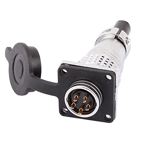 Conector de aviación Aexit P16-5 5 pines macho y hembra miniatura 1