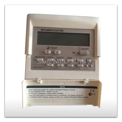 ZFHEGFVS Controlador De Cable De Aire Acondicionado Central, Compatible con Mitsubishi, Panel De Control del Comunicador PAR-21MAA Versión En Inglés Aire Acondicionado Central