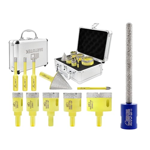 Kit de Brocas de Diamante 10 piezas DARTOTEK miniatura 1