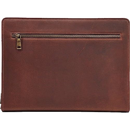 Tablet folio folder en cuir porte-document et poches de cartes - 2