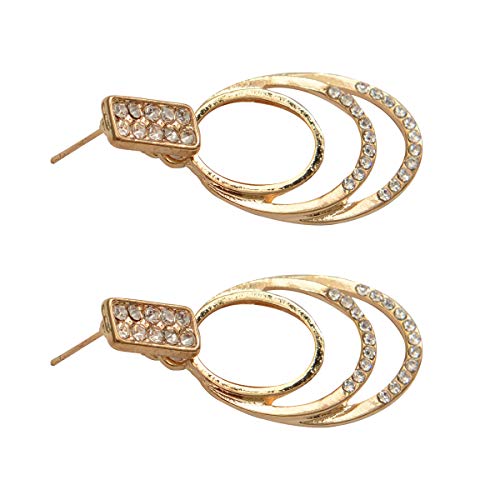 Elegant Gold Dangle Earrings for Women