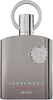 Afnan Supremacy Not Only Intense -Extrait De Parfum 100ml Spray - Spray Perfume - Fresh Lovely Perfume Men - Afnan Long lasting Perfume - Perfect Present - Edp 100ml