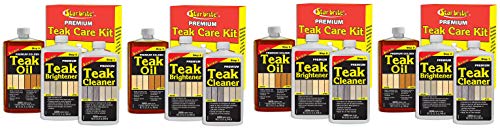 Star Brite Premium Teak Care Kit - 3 Easy-to-use 32 Oz Products to Restore, Beautify & Protect Marine Teak (F?ur ???k)
