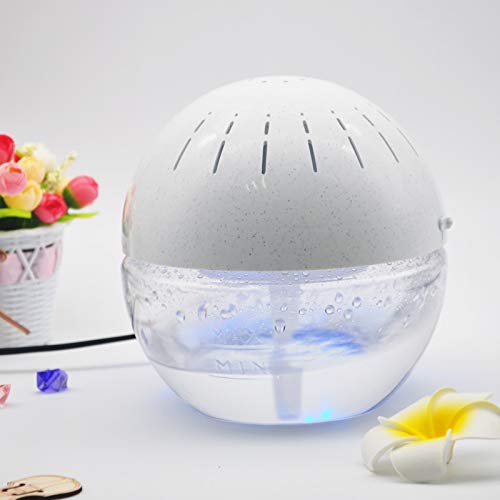 A-Plus Hygiene Air and Oil Purifier and Humidifier Revitalizer Eco-Friendly Aroma with LED (Blue and White)