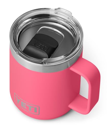 YETI Rambler 10 oz (284 ml) Stapelbarer Becher Mit MagSlider-Deckel – Tropical Pink