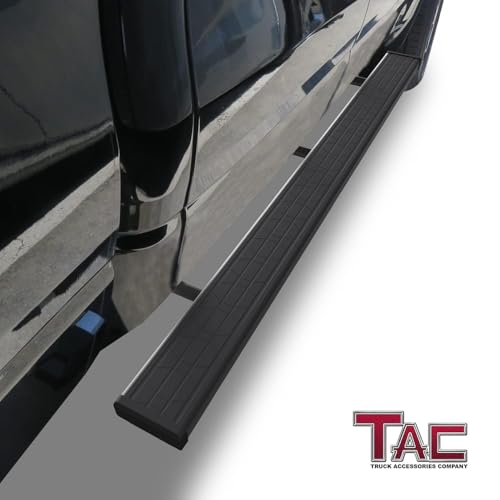 Estribos laterales de aluminio TAC para Dodge Ram 1500 Quad Cab 2019-2026 miniatura 3