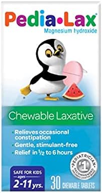 Fleet Pedia-Lax Chewable Tablets Watermelon Flavor 30 Tablets (PACK OF 2)
