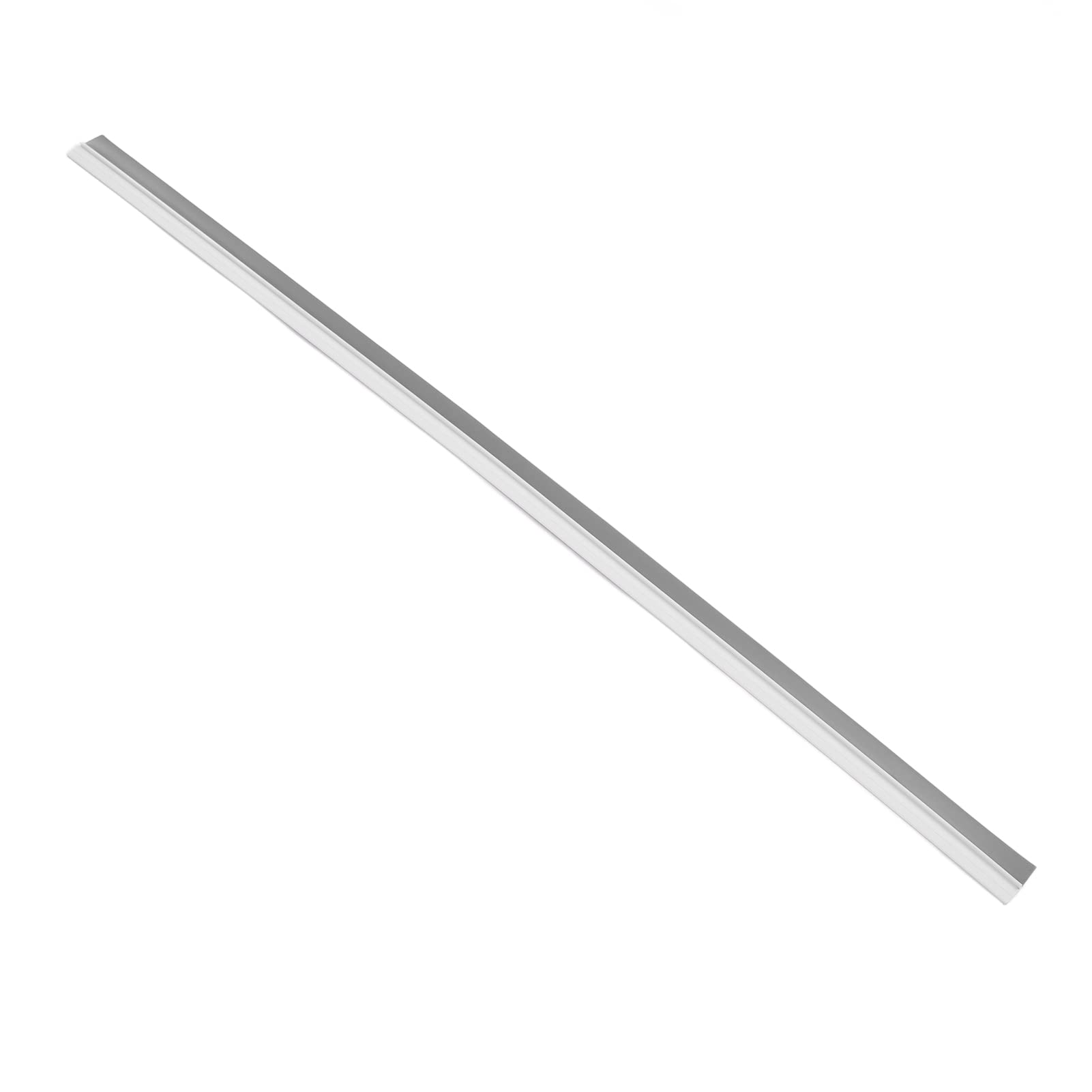 Nastro insonorizzante per porte Impermeabile insonorizzato sotto la striscia di tenuta sotto la porta Guarnizione della porta inferiore per la casa Hotel Materiale PVC 5 metri 5 (Grigio Bianco)