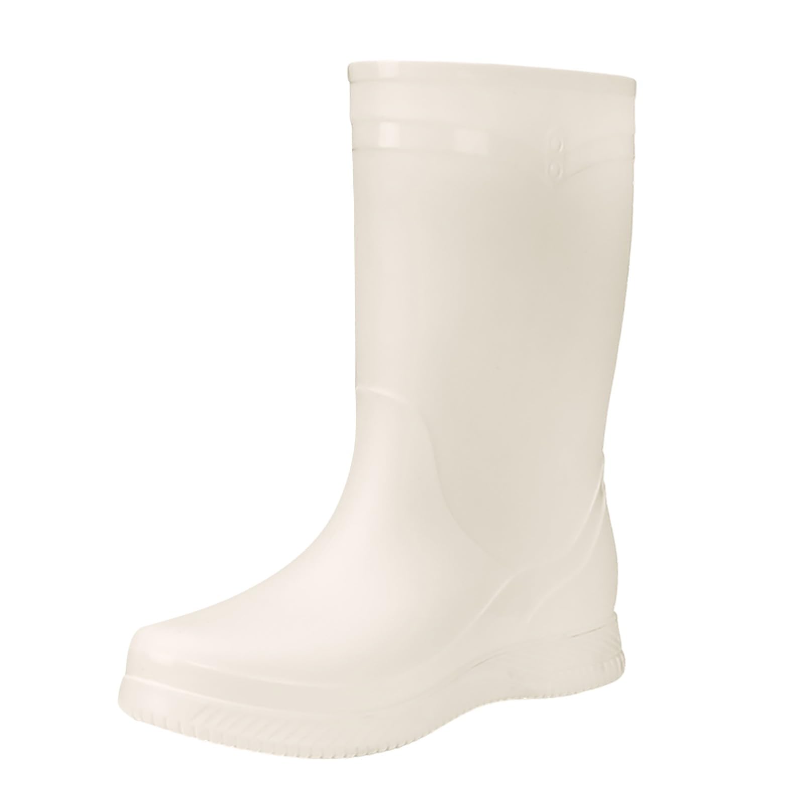Generico Stivali Antipioggia Uomo, Impermeabili Rain Boots Antipioggia Stivali Gomma Scarponcini Antiscivolo Galosce Stivaletti Comode Calosce Unisex Scarpe Stivaletto per La Pioggia da Lavoro Pesca