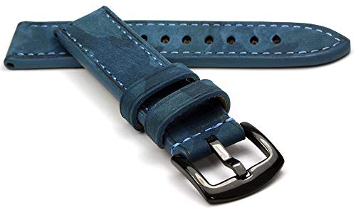 Bracelet de montre RIOS1931 Douglas en cuir fait main pour un style militaire d'exception