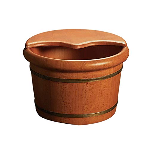 Spa de pies de madera BABYCE con cubierta