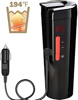 EAST MOUNT Smart Travel Mug - Temperature Control Coffee Mug for Car, Heated