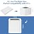 211+ Replacement Filter Compatible with Blueair Air Purifier, Fit for Blue Air Purifier 211 Filters Replacements, Blue Pure 211+ Foldable Particle and Activated Carbon Replacement Filter 1 Pack