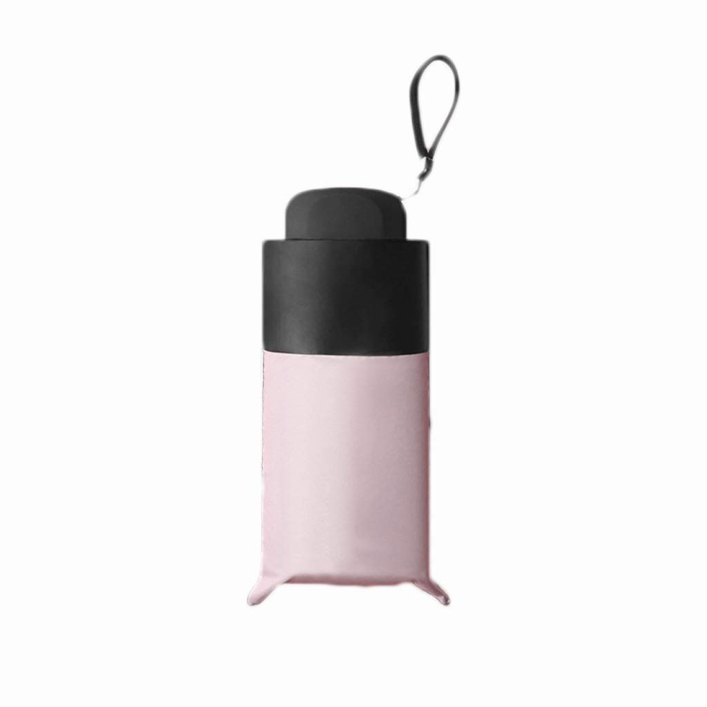 Parapluie pliant compact rose mini ombrelle de poche pour femme