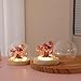 Richaa Pretty Cherry Blossom Lamps Flower Night Light Cute Bedroom Decor Unique Gifts for Women - Battery Powered (not Included)
